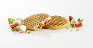 Toast Snack Tomato Mozzarella